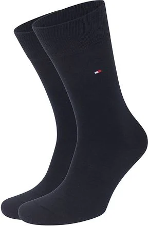 Tommy Hilfiger Classic 2-Pack Sokken Navy 371111-322 kopen