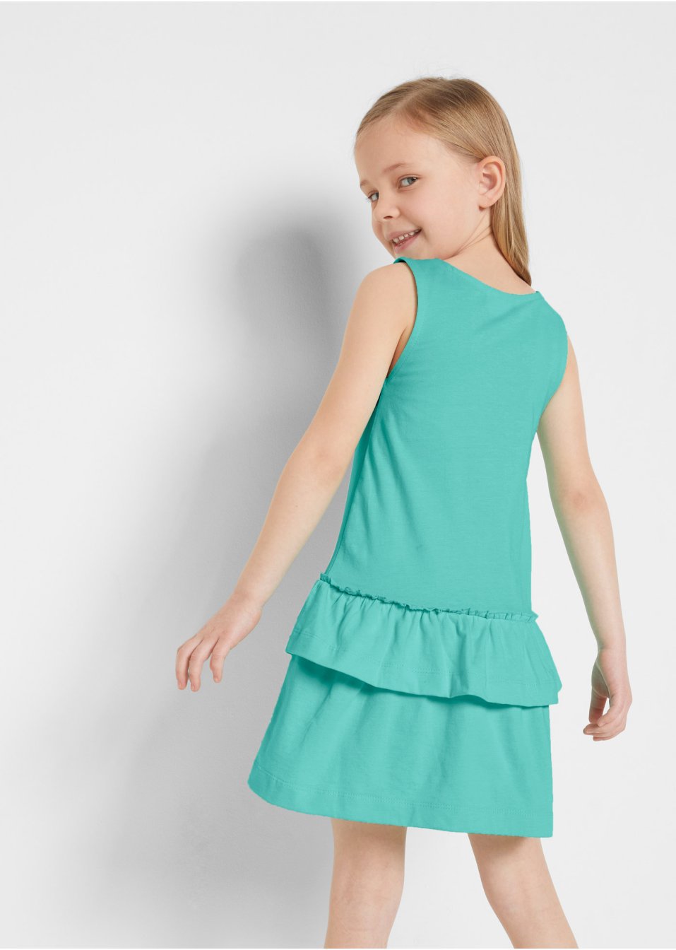 Robe fille en jersey