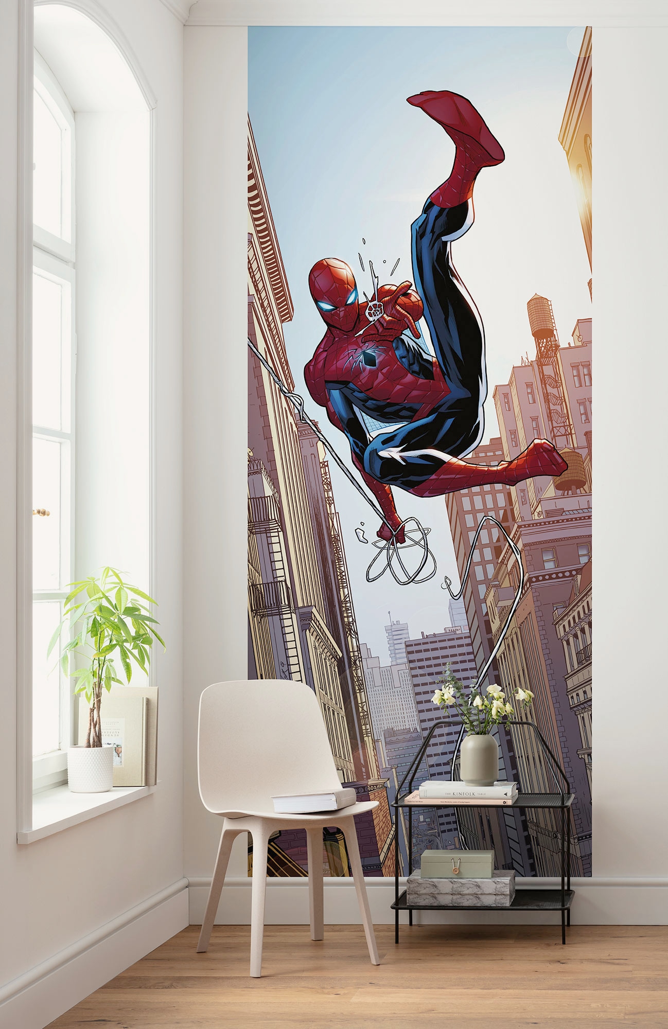 Komar Kindertapete »Marvel Spider-Man Swinging« bedruckt glatt