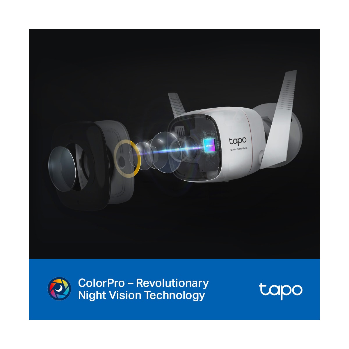 TP-Link Tapo C325WB WiFi utendørs sikkerhetskamera