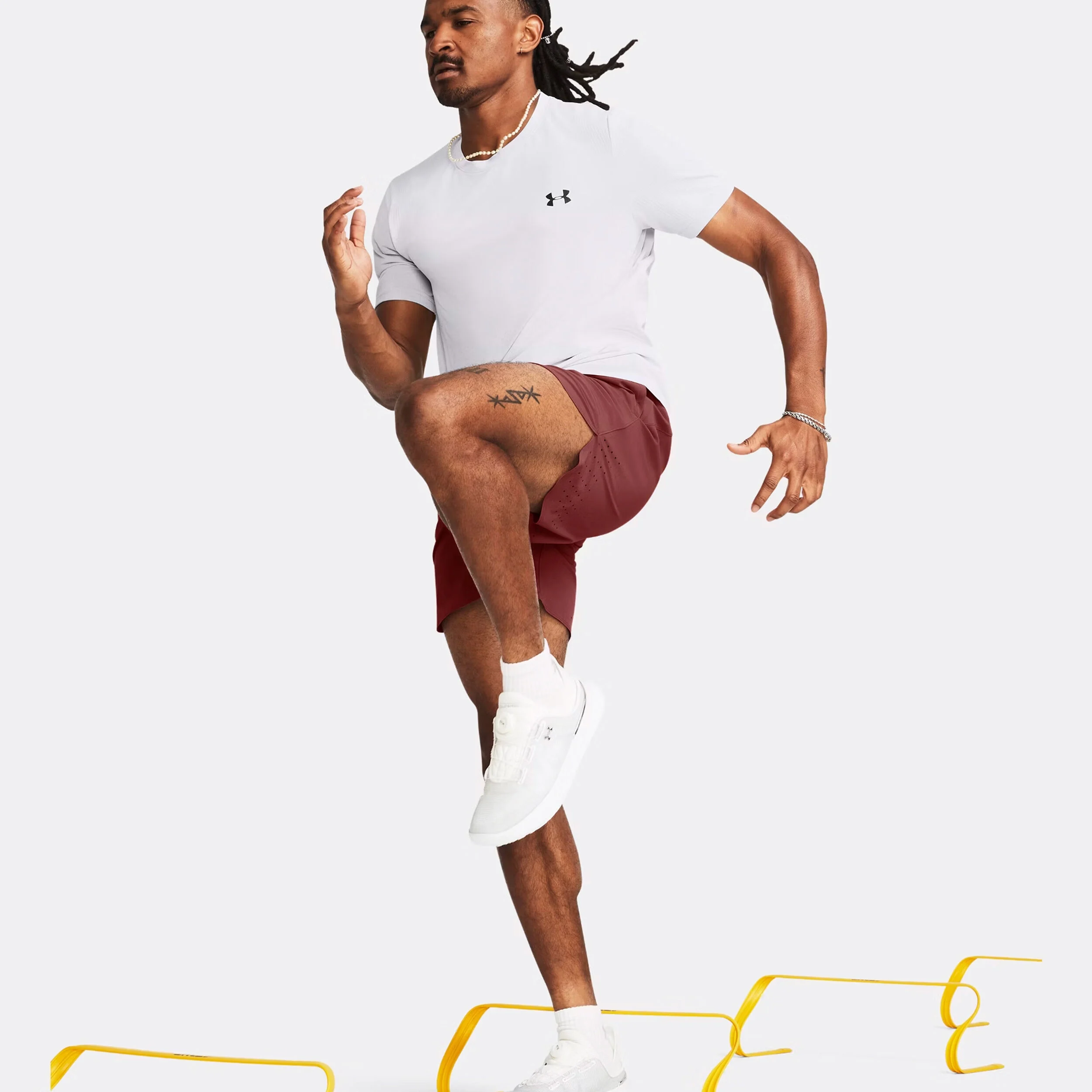 Under Armour Vanish Seamless T-shirt Hommes - Blanc