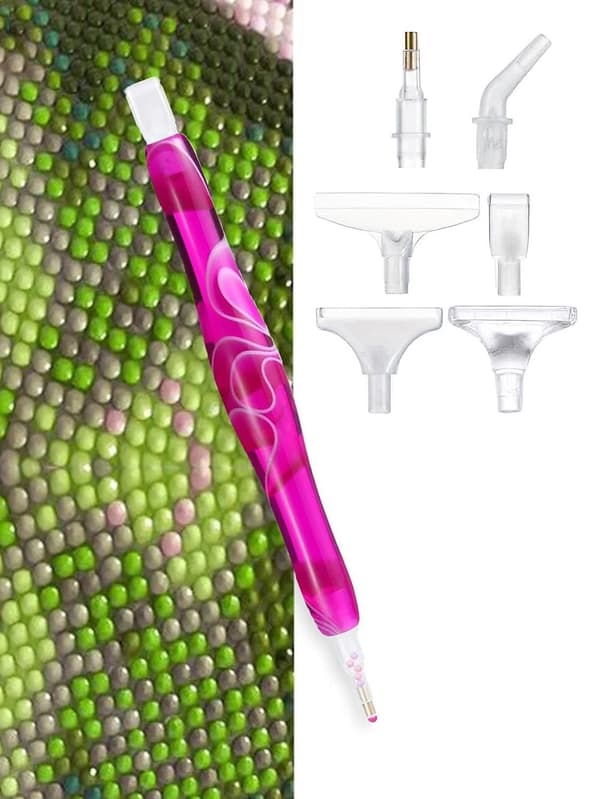 Penn for Diamond Painting med 6 Tilbehør – Diamantmaling