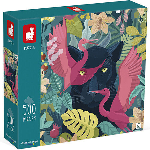 Janod puzzel mysterieuze panter - 500st