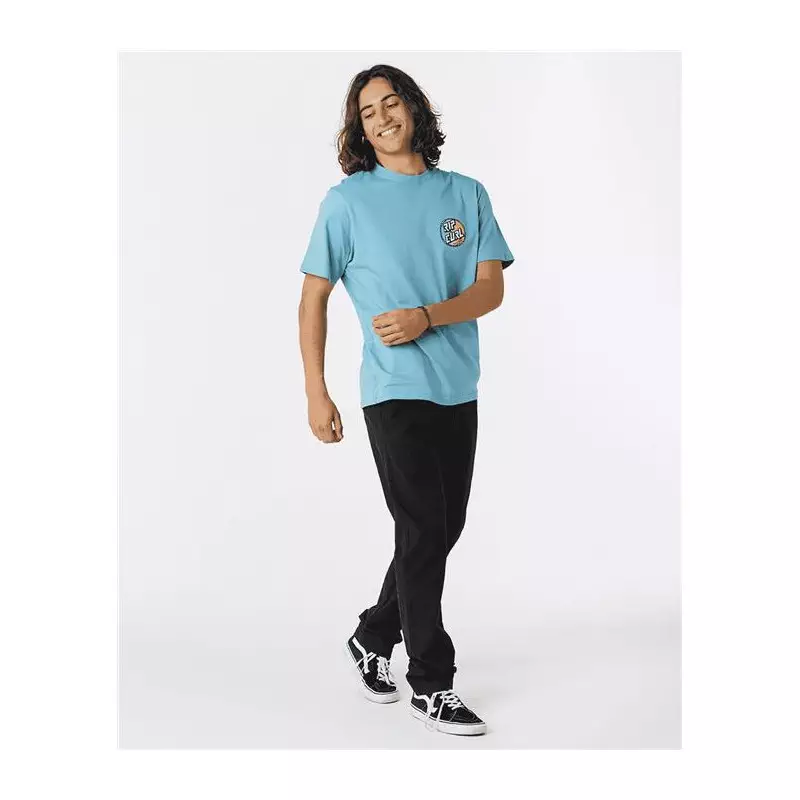 Teeshirt RIPCURL Old Logo Ss Tee Dusty Blue M
