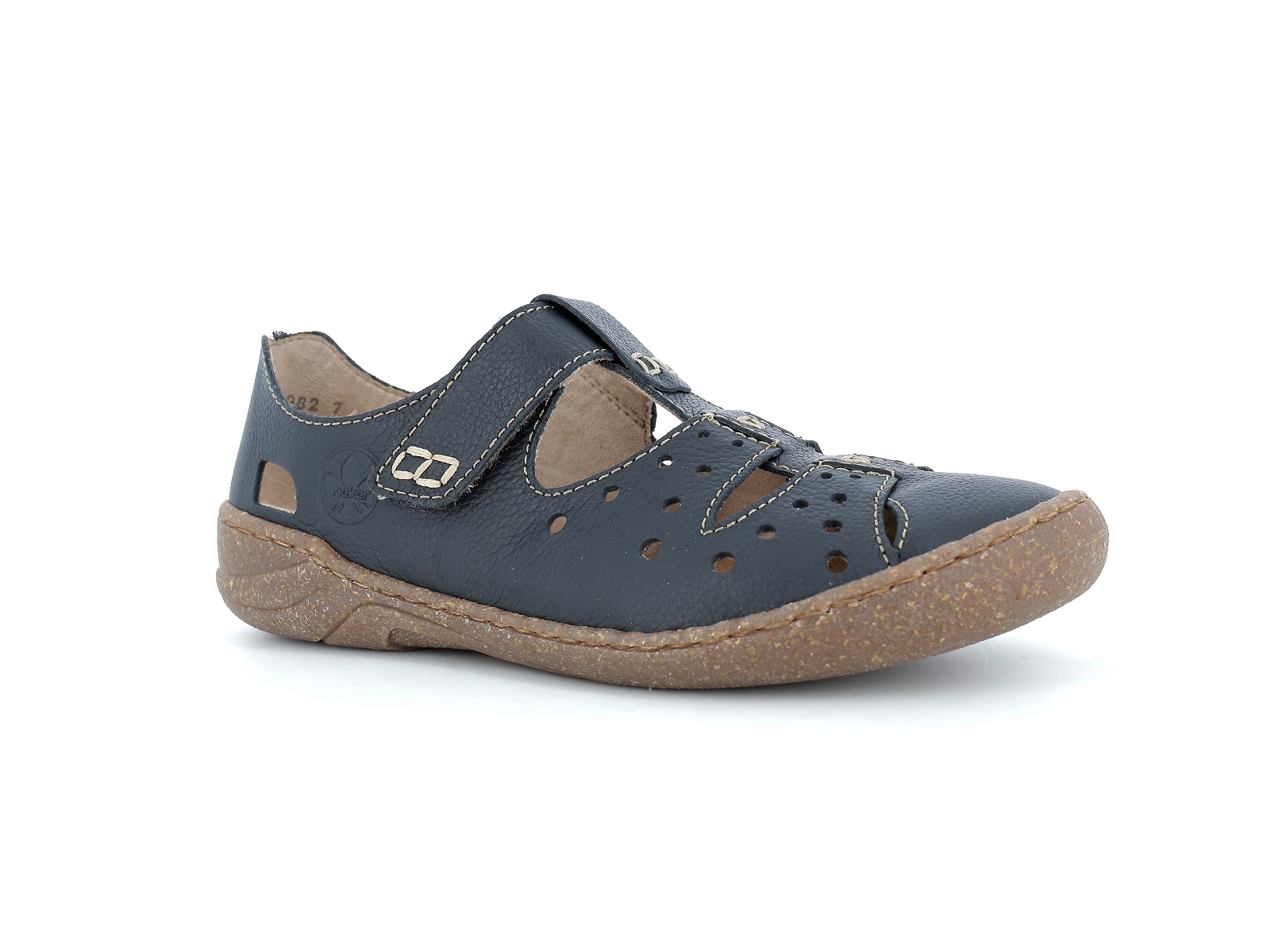 Rieker-54555 Cuir Marine