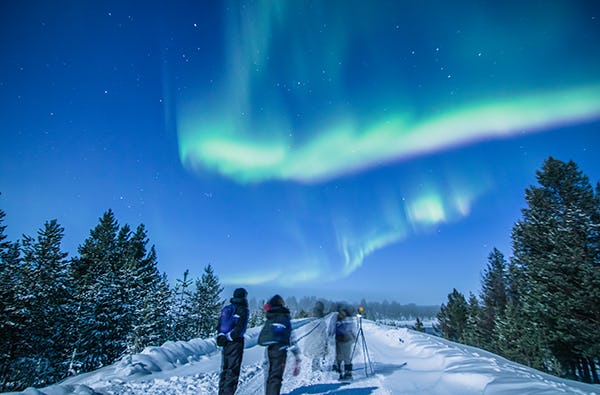 Nordlichter Kurzurlaub Lappland für 2
