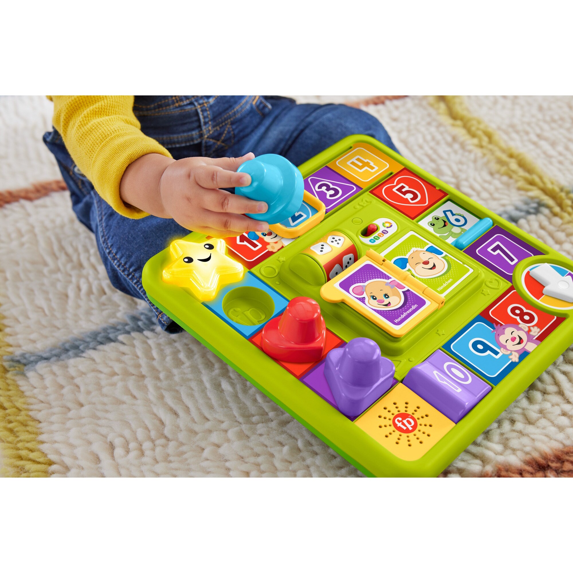 Mattel Motorikspielzeug Lernspaß Motorik-Spielbrett