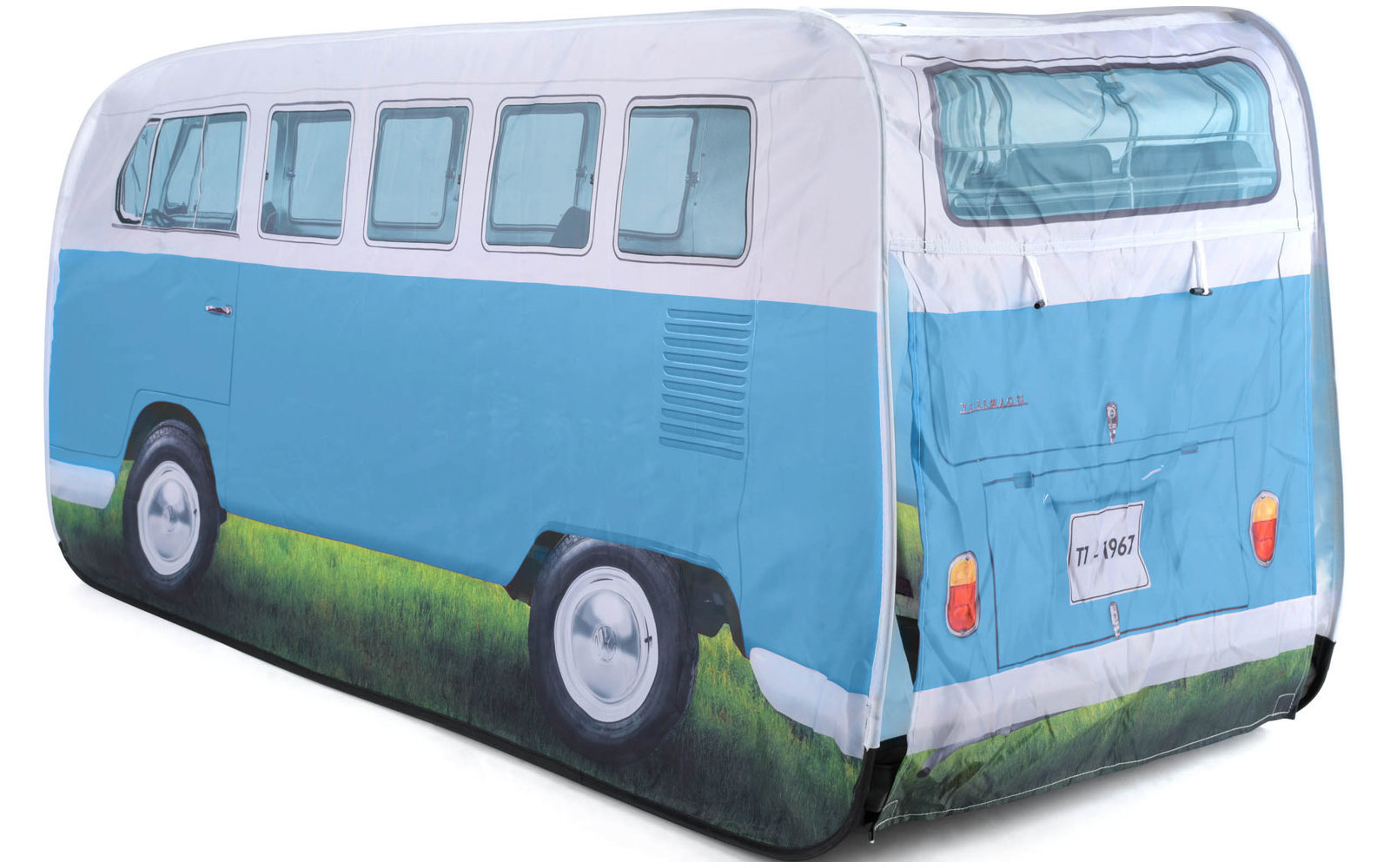 VW Collection T1 Bulli Kinder Pop-Up-Spielzelt blau für 1 Person