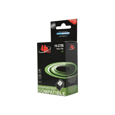 Cartouche compatible HP 27 - noir - Uprint