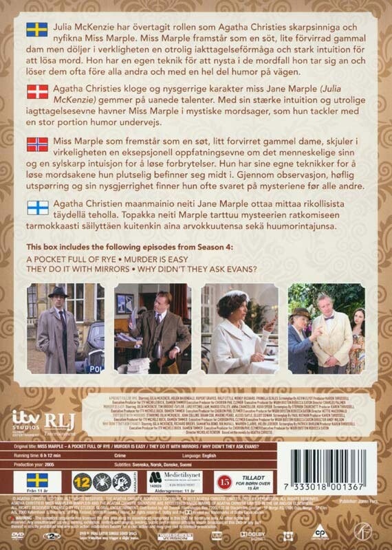Miss Marple - Boks 4 - DVD