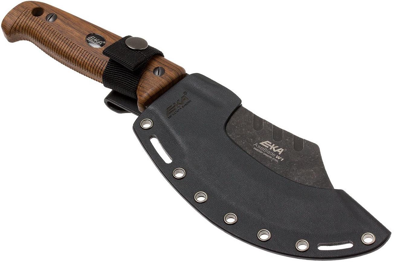 EKA AxeBlade W1, G10 met houtpatroon, 814302