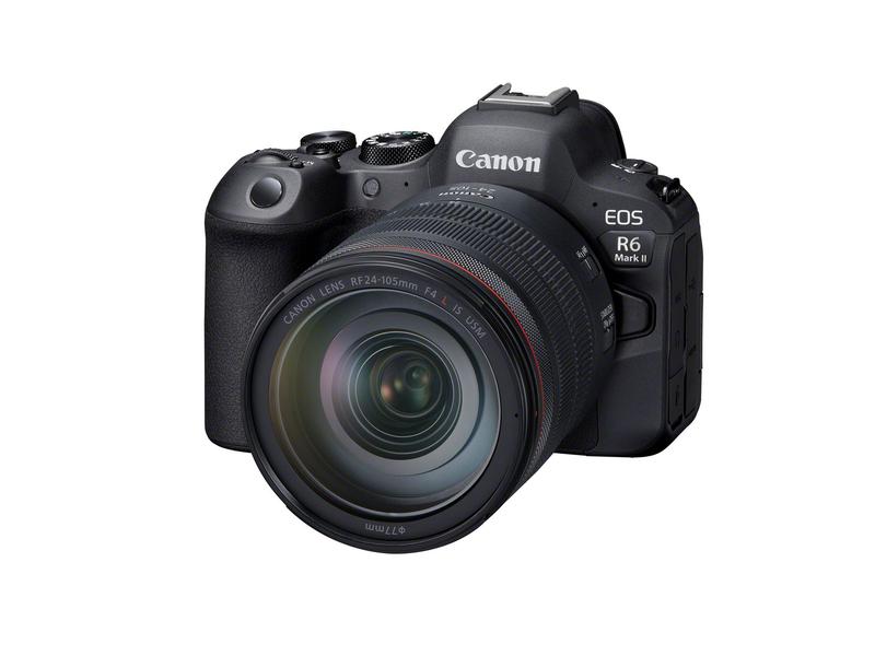 Canon Fotokamera EOS R6 Mark II Kit RF 24-105 L Extrem schnelle und leise Vollformatkamera mit professionellen Funktionen für Filmproduktionen