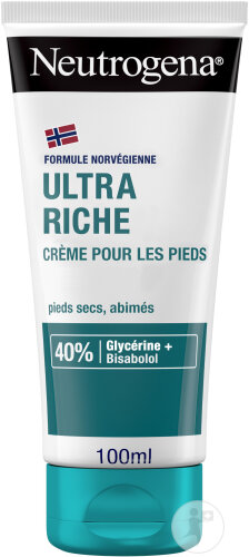 Neutrogena Crème Pieds Très Secs Et Abîmés Formule Norvégienne 100ml