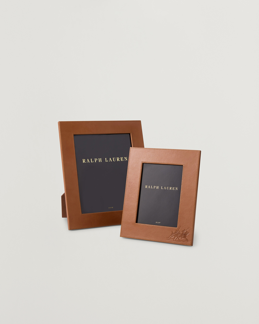 Ralph Lauren Home Garrett 8x10 Photo Frame Saddle