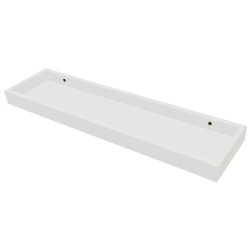 Duraline wandplank modern wit 60x4x15 cm