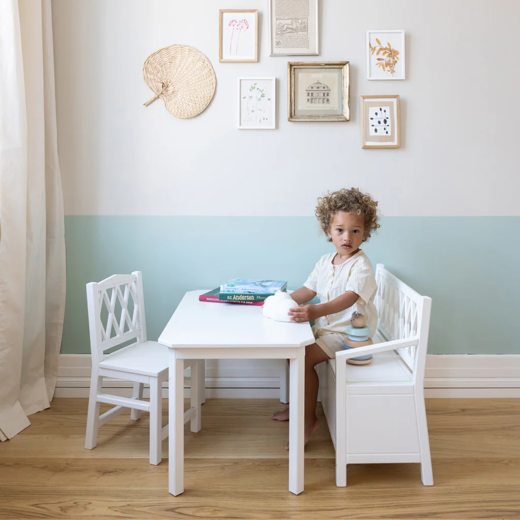 Harlequin Børnebord - White