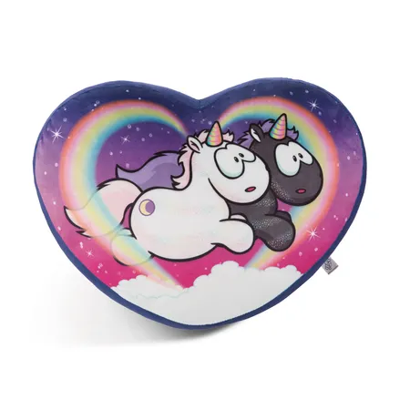 NICI Kissen Einhörner Star Bringer & Moon Keeper 40x28