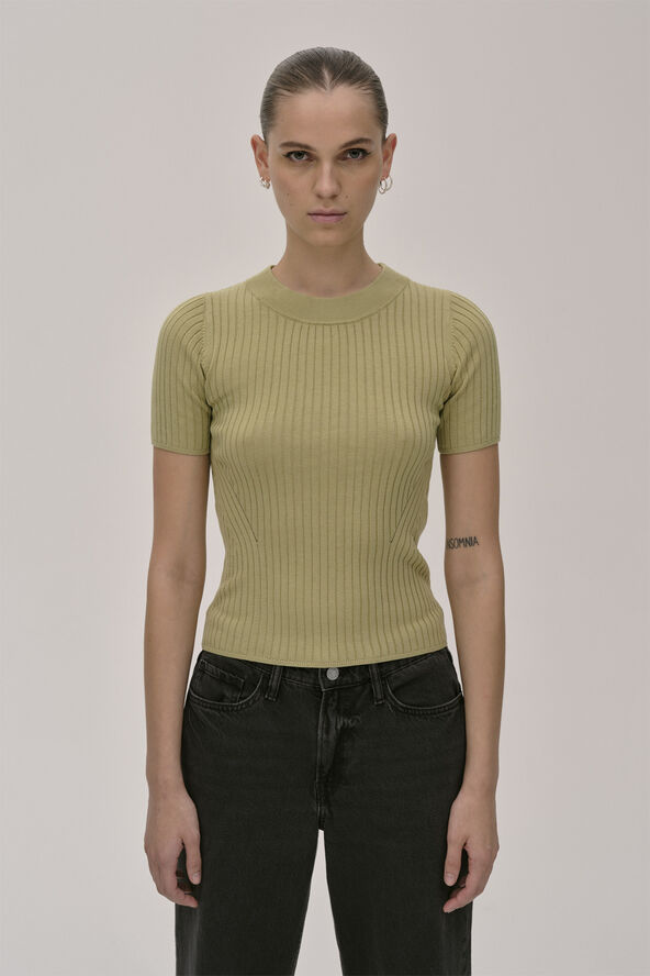 HERSKIND Doofy Knit Blouse Off white