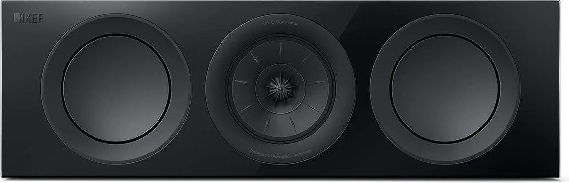 KEF R2 Meta Noir laqué Enceintes centrales
