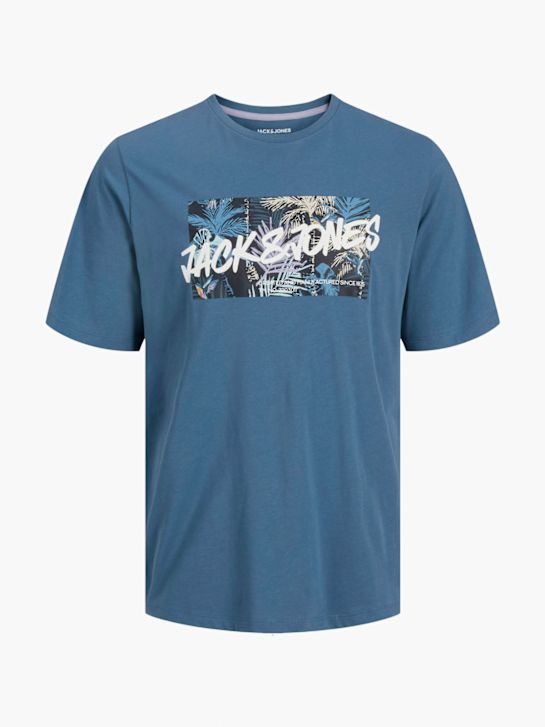 JACK & JONES T-Shirt Blau