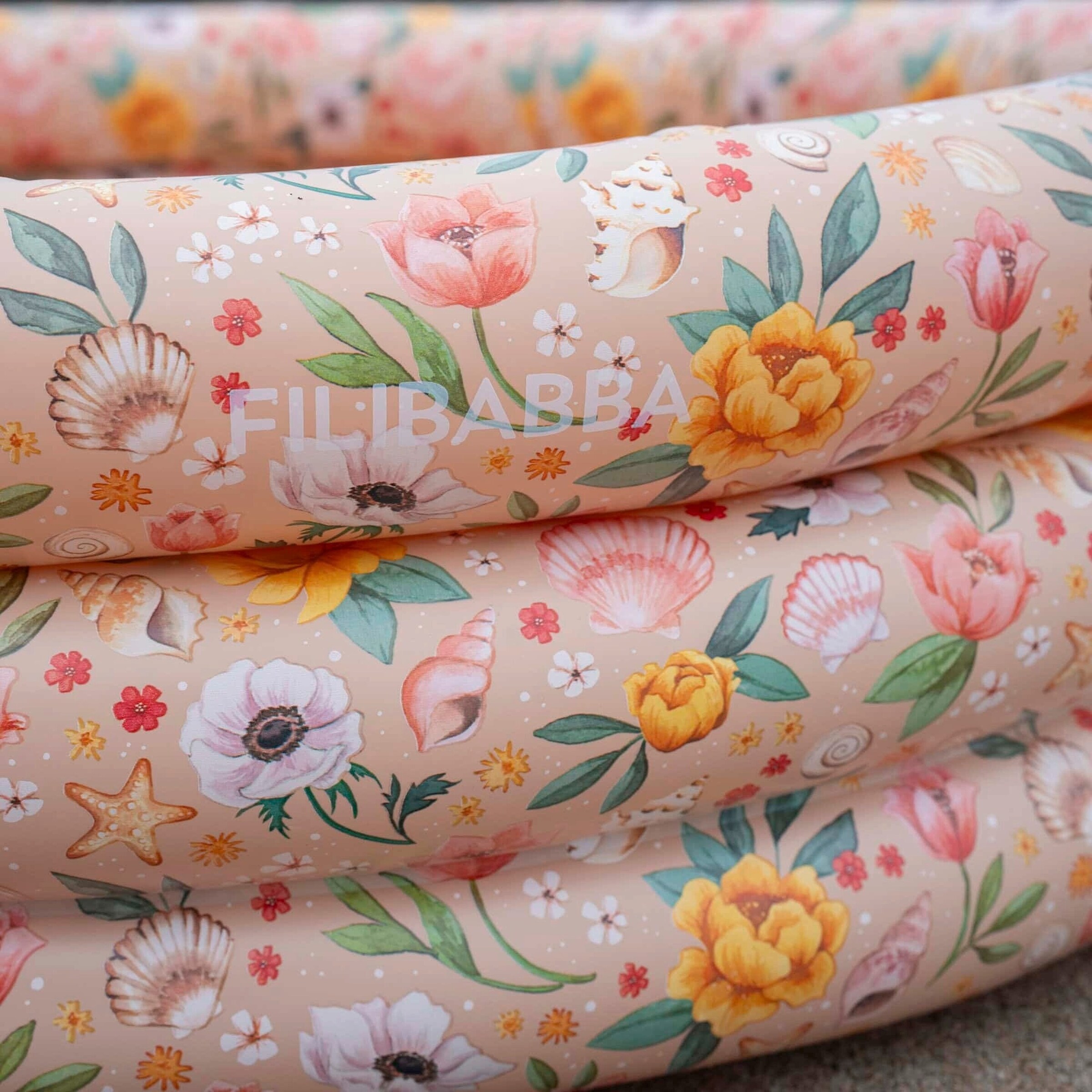 FILIBABBA Planschbecken 150 cm Alfie - Ocean Blossom