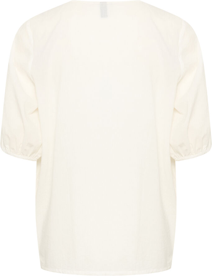 Culture CUemmy SS Blouse Spring gardenia