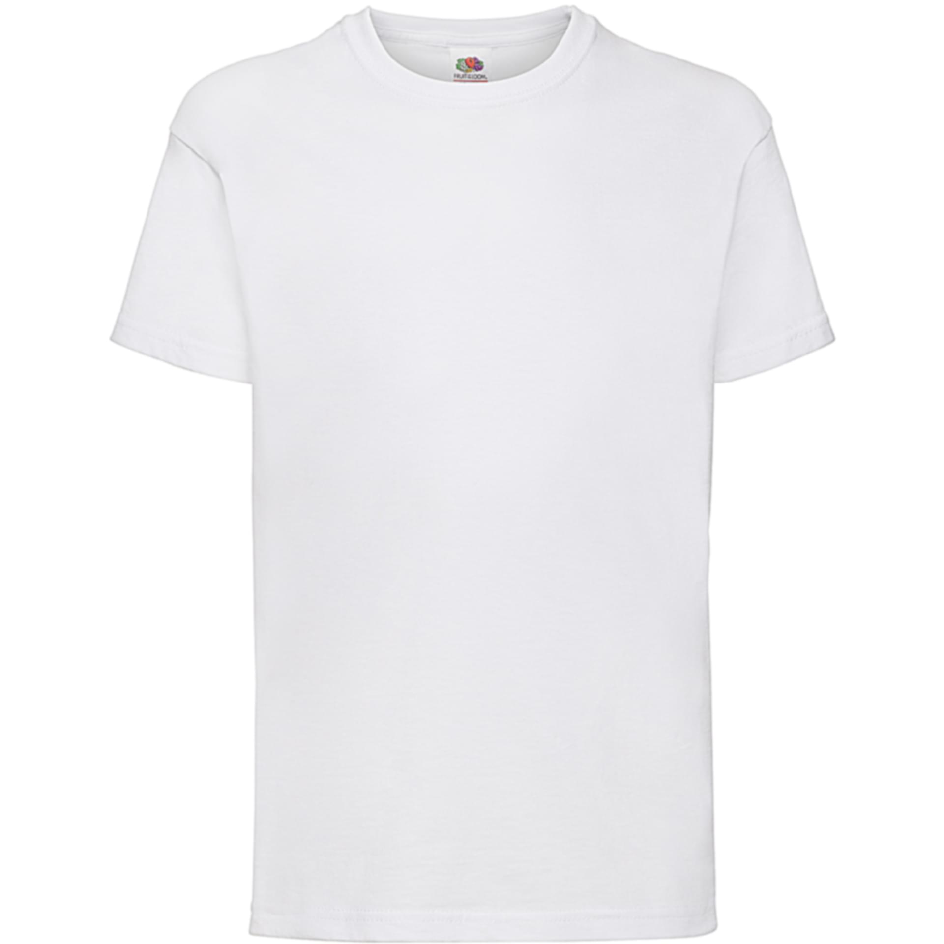 Fruit of the Loom SS031 - T-Shirt Cintré Enfant 100% Coton Valueweight