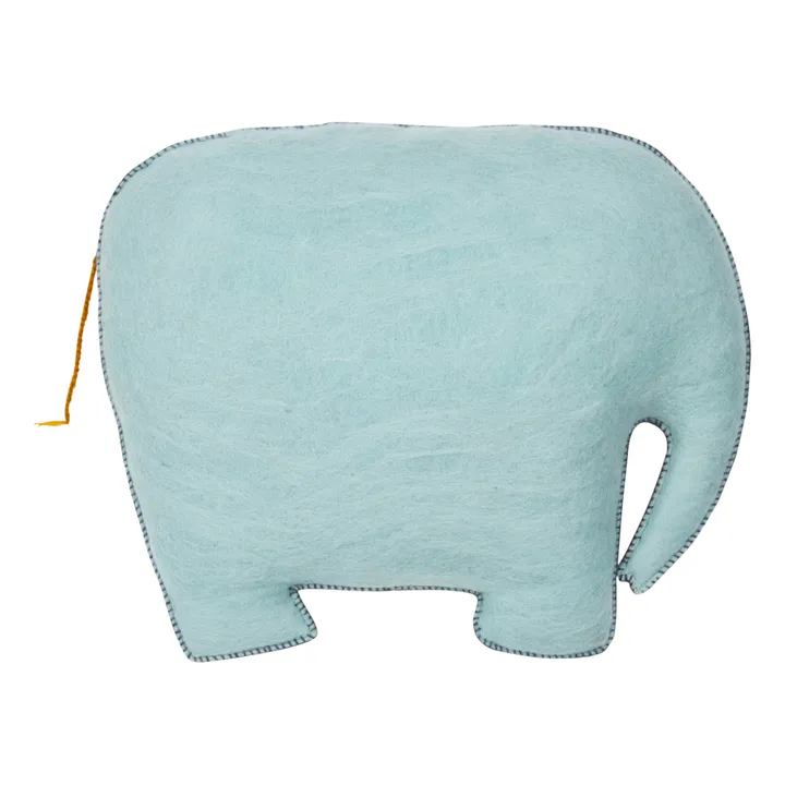 Muskhane Coussin Pasu Eléphant en feutre