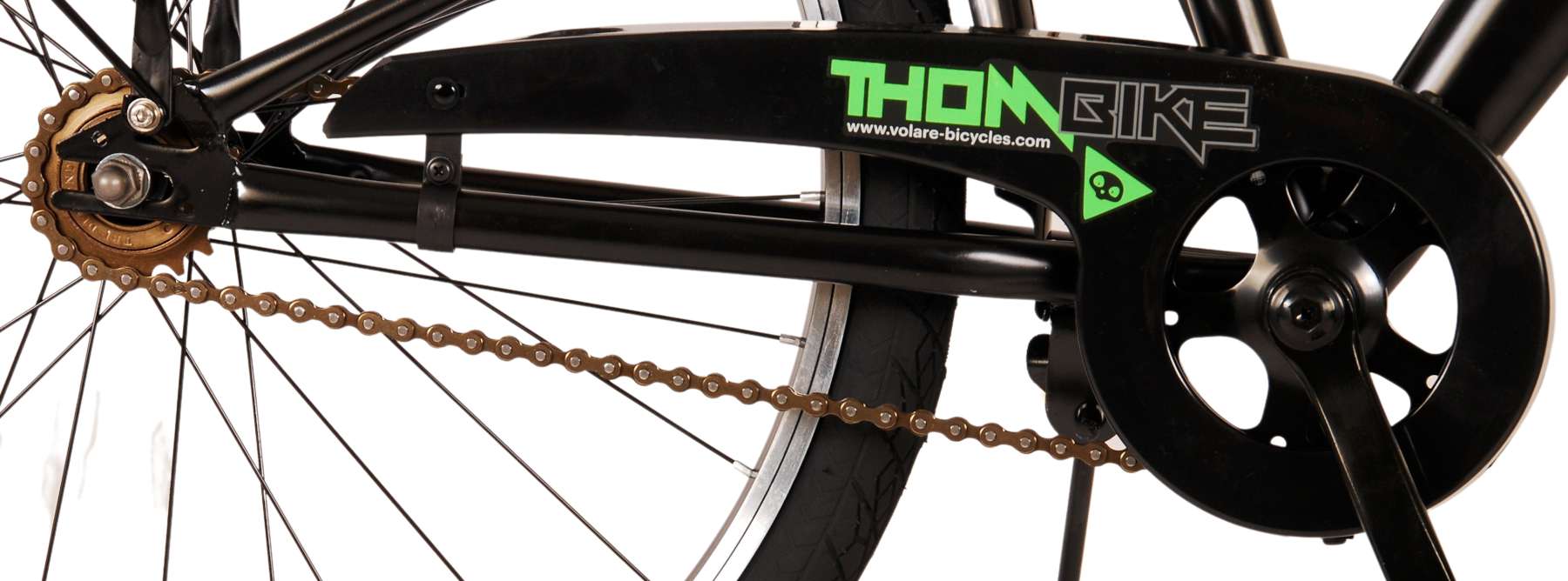 TPFSports Thombike Kinderfahrrad - Jungen - Rücktritt + Handbremse - 24 Zoll - Blau