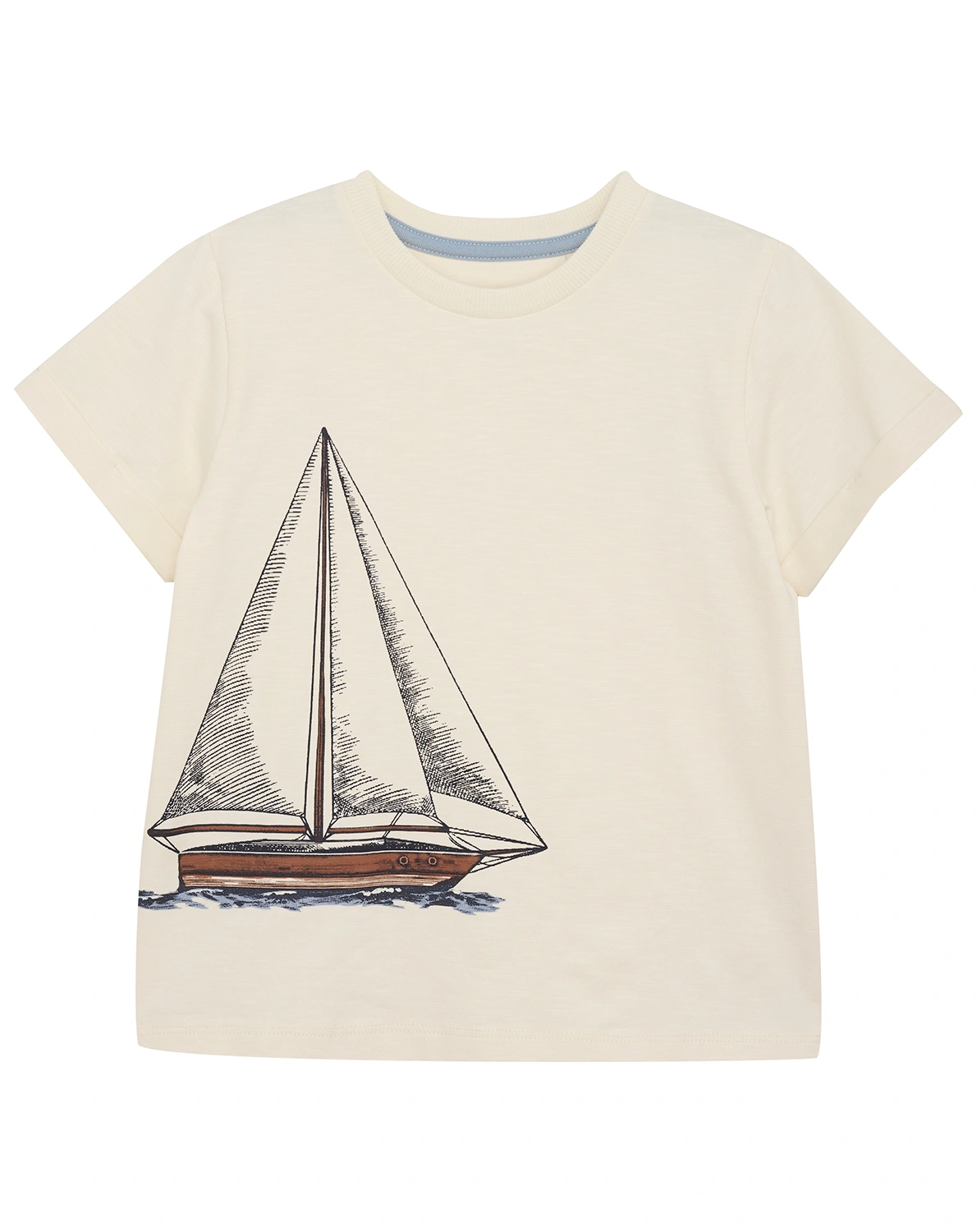 T-Shirt SAILING in eggnog