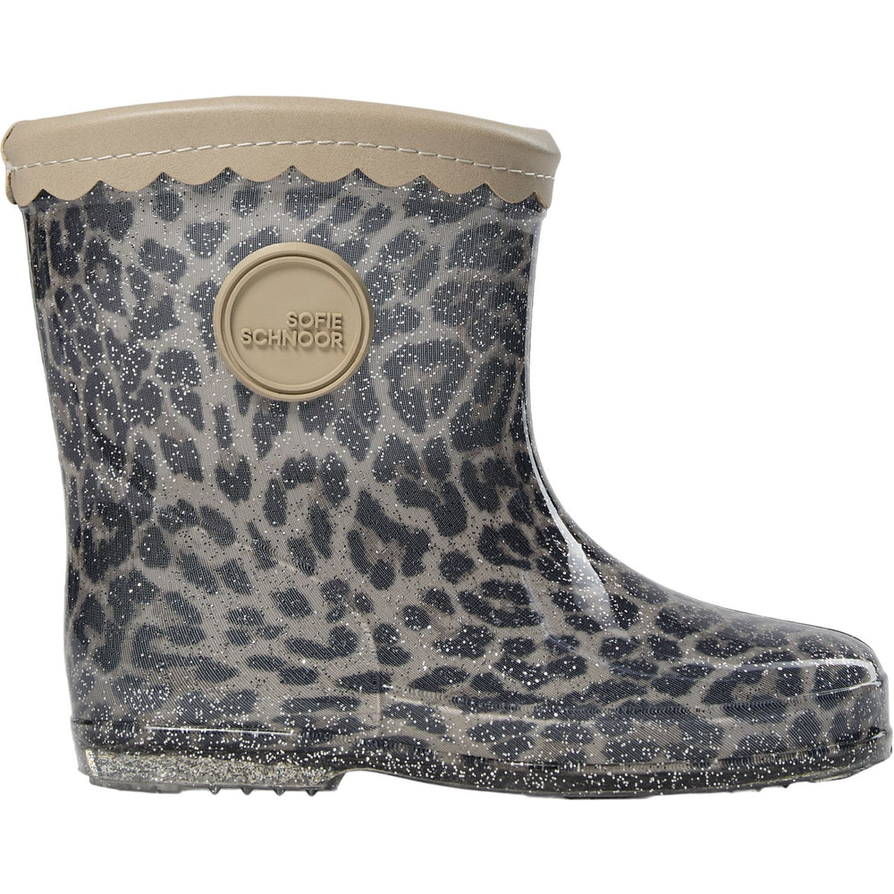 Køb Sofie Schnoor Leopard Perlask Gummistøvler