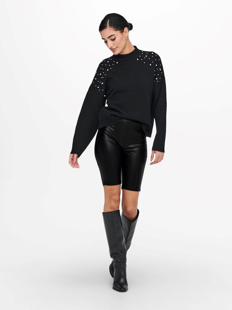 Jacqueline De Yong  Stine Bikershort Imitatieleer