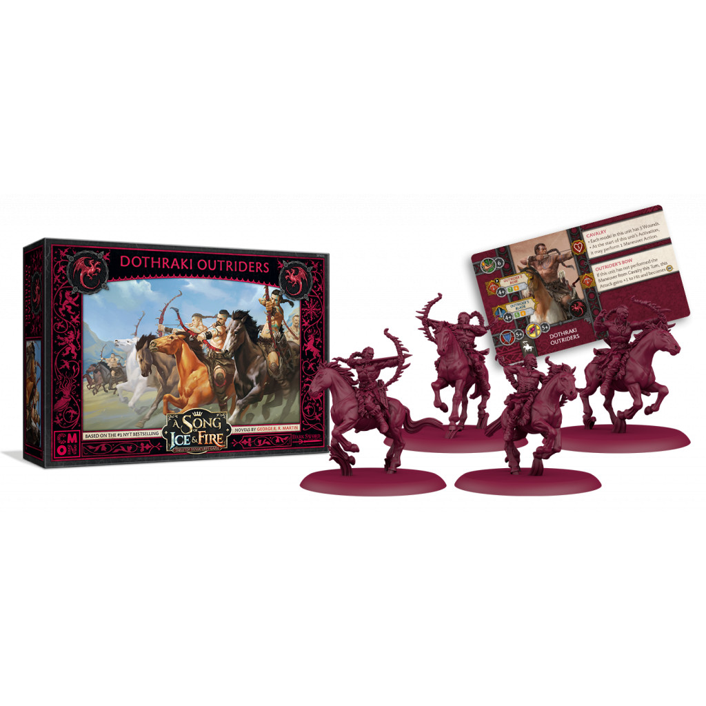 Le Trône de Fer : le Jeu de Figurines - Cavaliers Dothraki