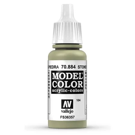Vallejo Model Color770884 - Steingrau, Matt, 17 ml