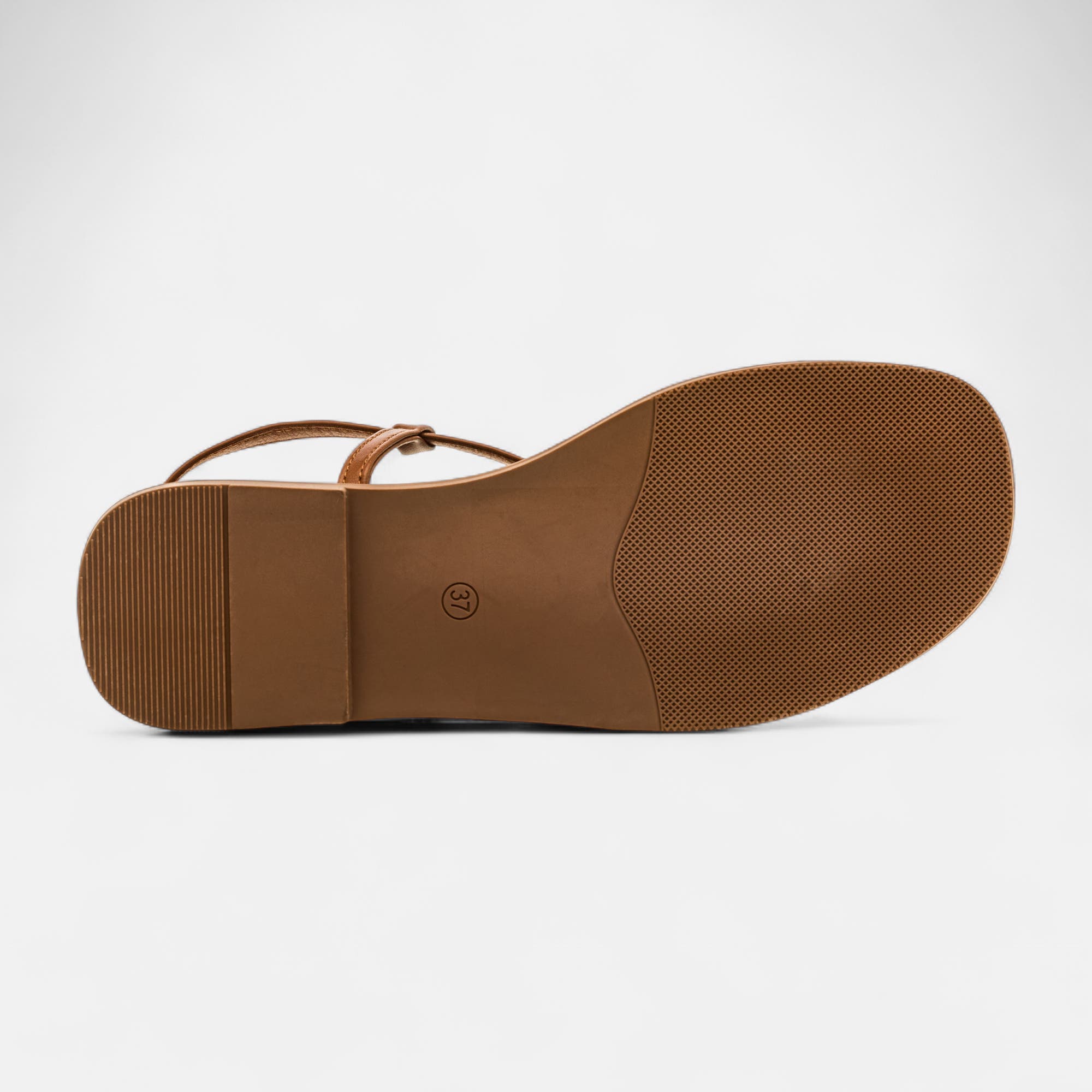 Nu-pieds Femme camel