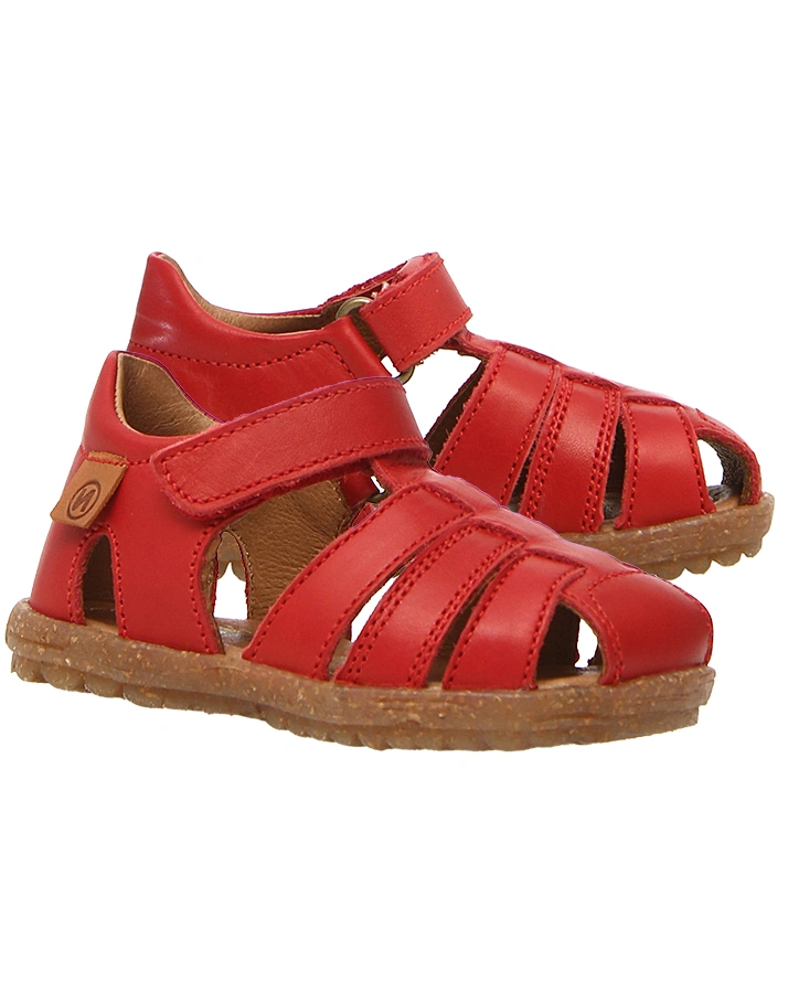 Klett-Sandalen SEE UNI mit Zehenschutz in rot