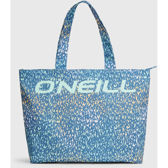 O'Neill Coastal Print Tote Yellow Animal Blur Damen SU25