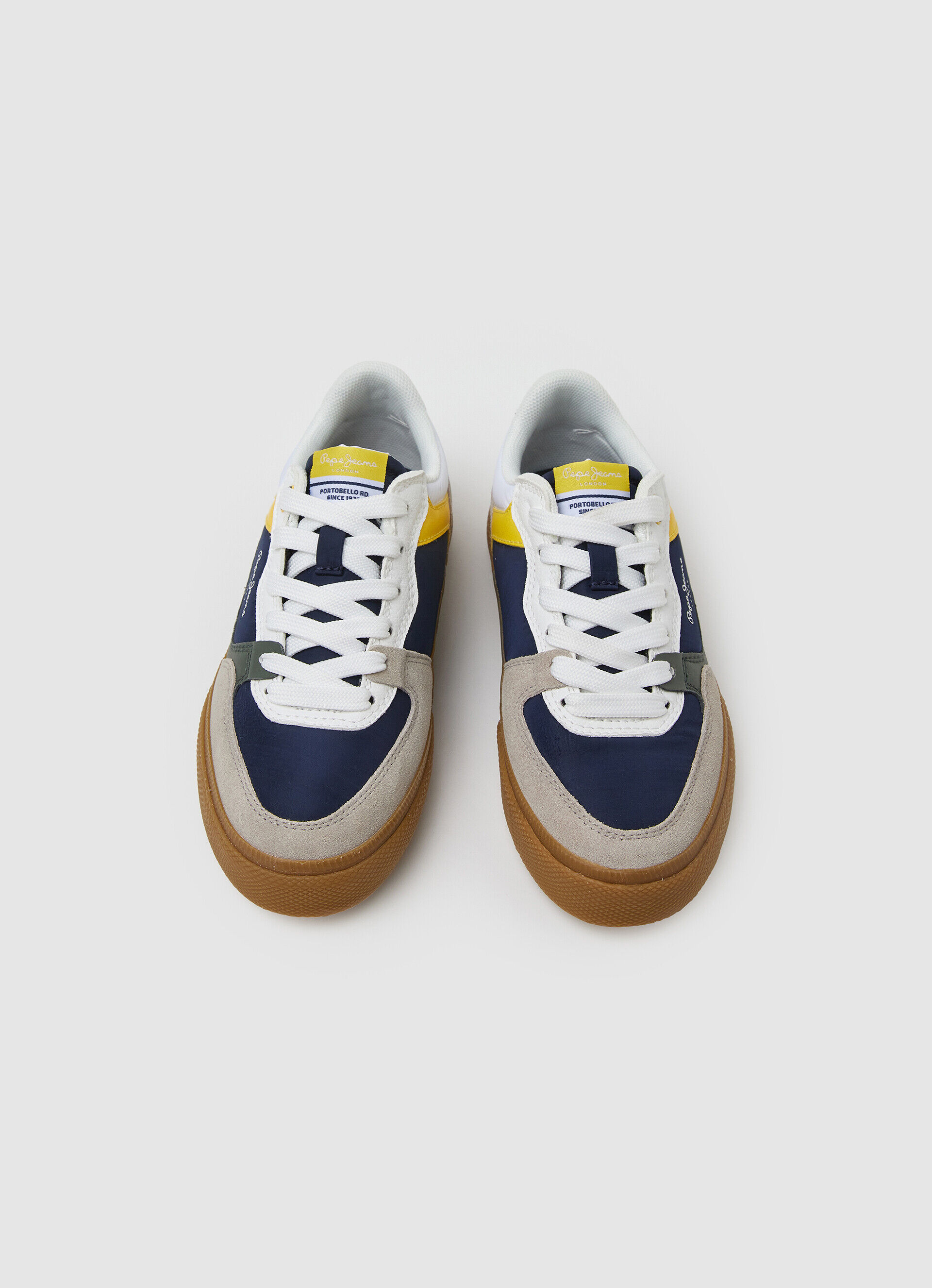 Sapatos de couro Kenton Master - azul marinho