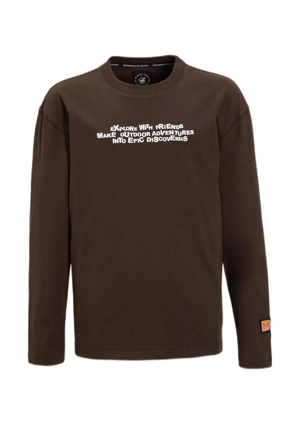 Me & My Monkey longsleeve met printopdruk