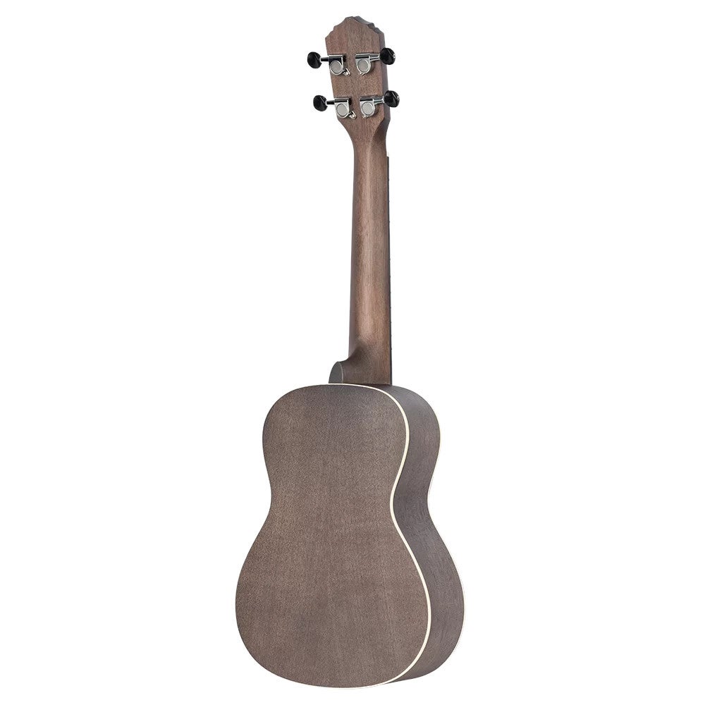 Ortega RUCOAL-L Earth Series Concert Size Ukulele Coal Black linkshandige concert ukelele