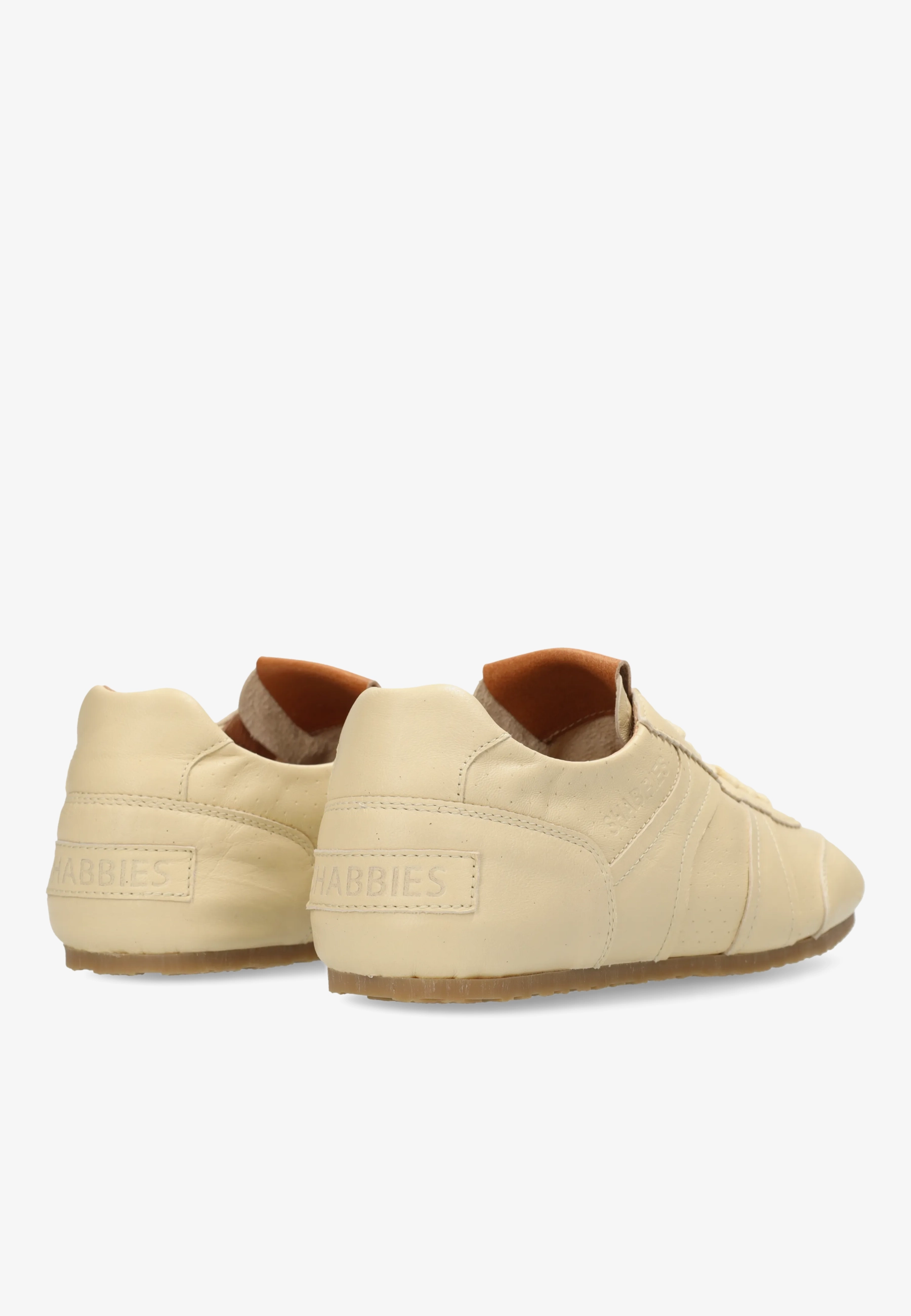 CISKA BASE Sneaker leather Pastel Yellow