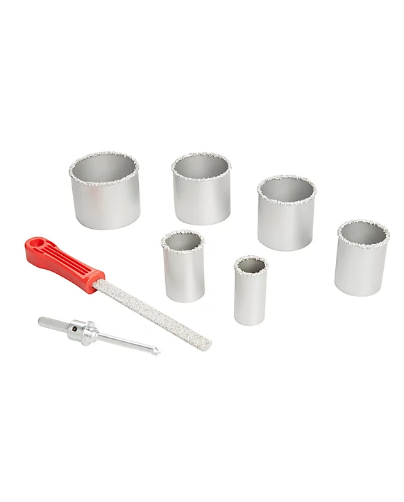 Trépan revêtement carbure hexagonal ø35, 45, 54, 68, 73 et 85 mm universel - 6 pièces