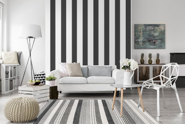 Kelim-Teppich Halmstadt 60 x 110 cm Hellgrau
