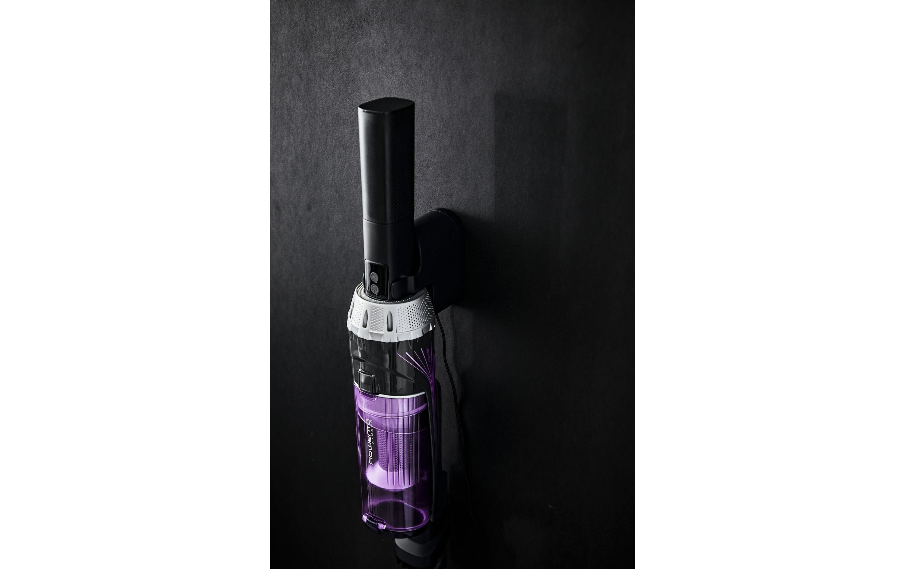 Akku-Hand- und Stielsauger X-Nano Dunkelgrau/Violett<br>Kabelloser Akku-Staubsauger