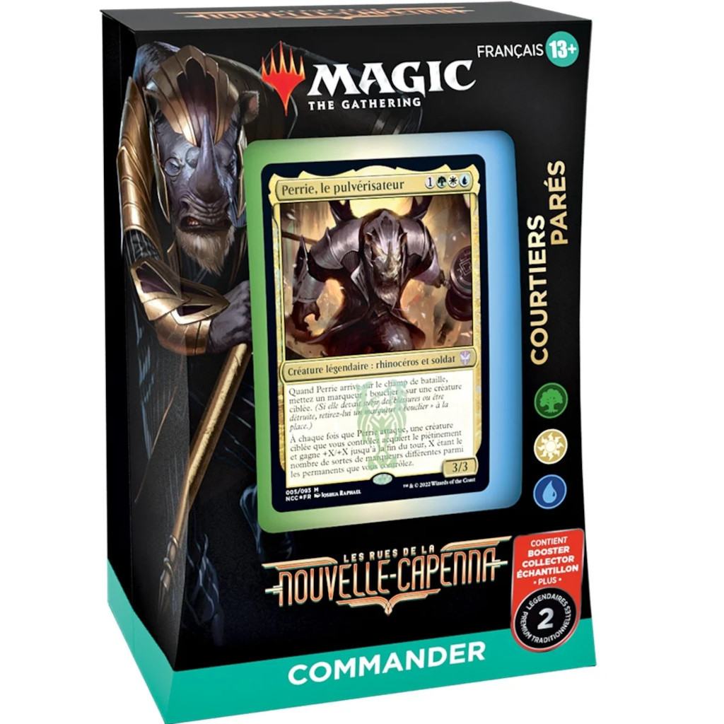 Magic : Les Rues de la Nouvelle-Capenna - Deck Commander Courtiers Parés