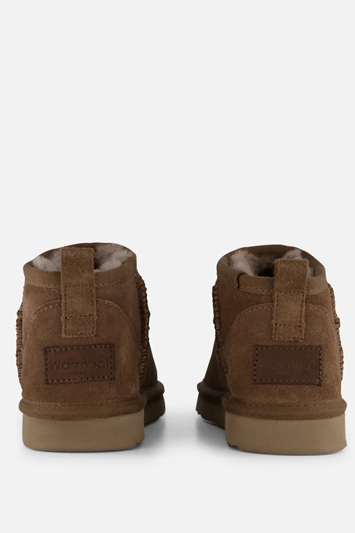Warmbat Durack Gevoerde boots taupe Suede