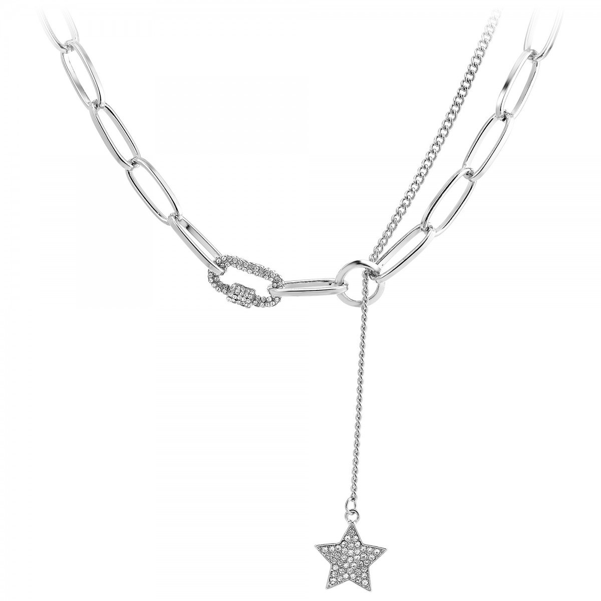 Collier SC Crystal orné de Zirconium