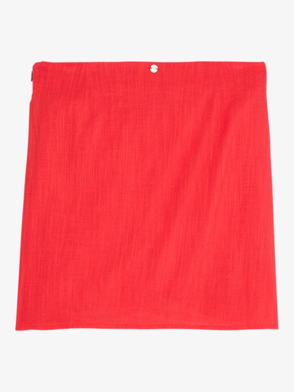 Cactus Flower Mini Jupe paréo Rouge Femme