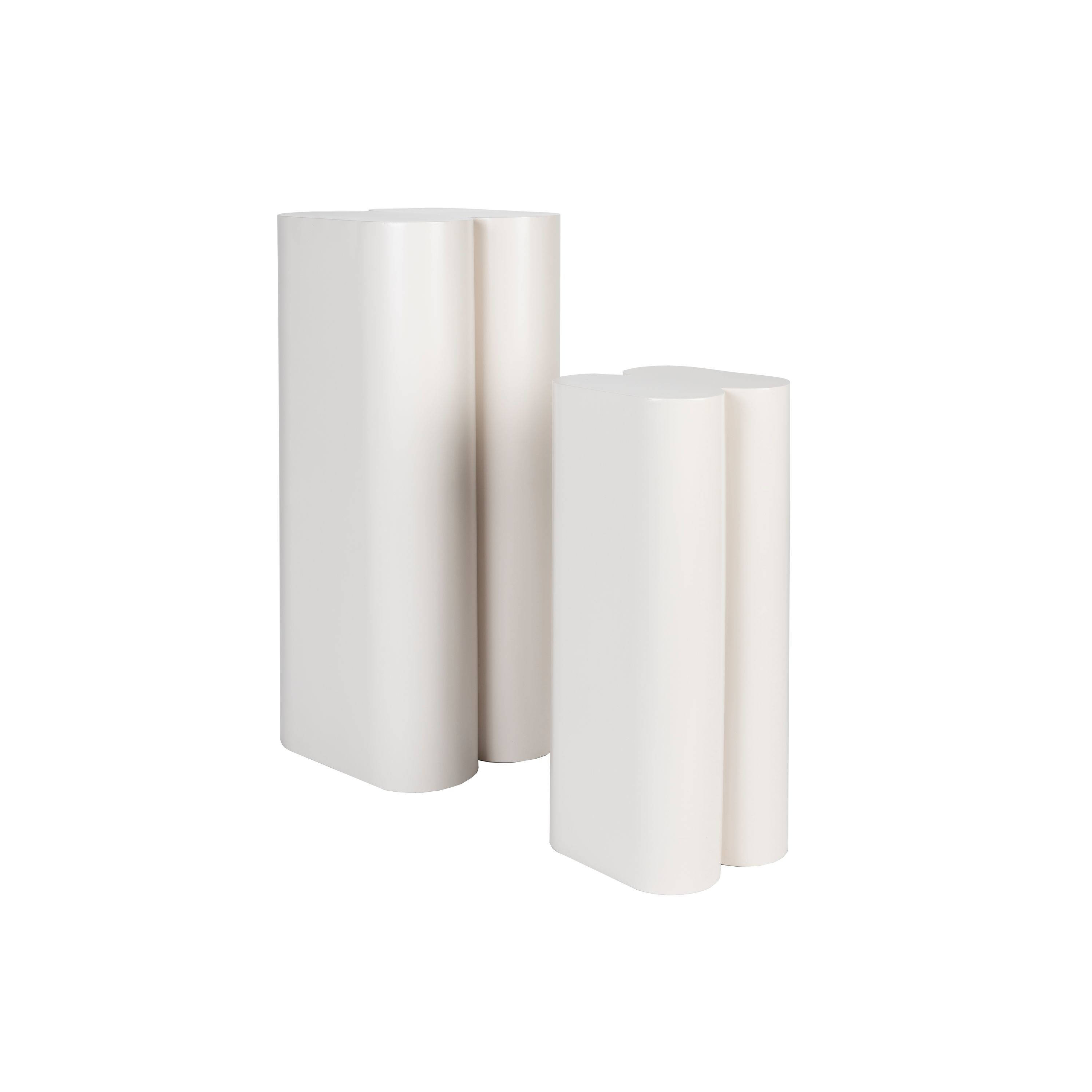Zuiver Zuiver Shape Plantenstandaard/ Plantenzuil binnen (36 x 35 x 80 cm) - Set van 2
