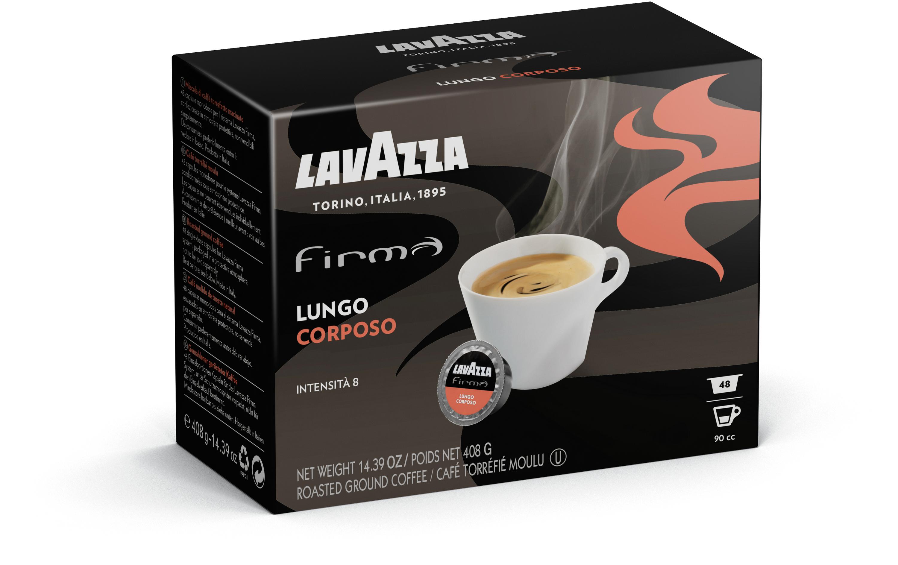 Kaffeekapseln Firma Lungo Corposo 48 StückKaffeekapseln für das «Lavazza Firma» System